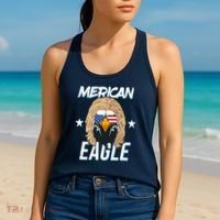 Merican Eagle Women's Tank Top thumb 2