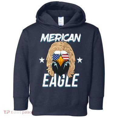 Merican Eagle Toddler Hoodie