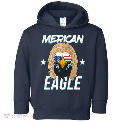 Merican Eagle Toddler Hoodie