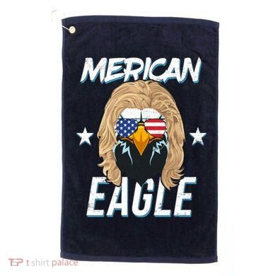 Merican Eagle Golf Towel