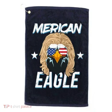 Merican Eagle Golf Towel
