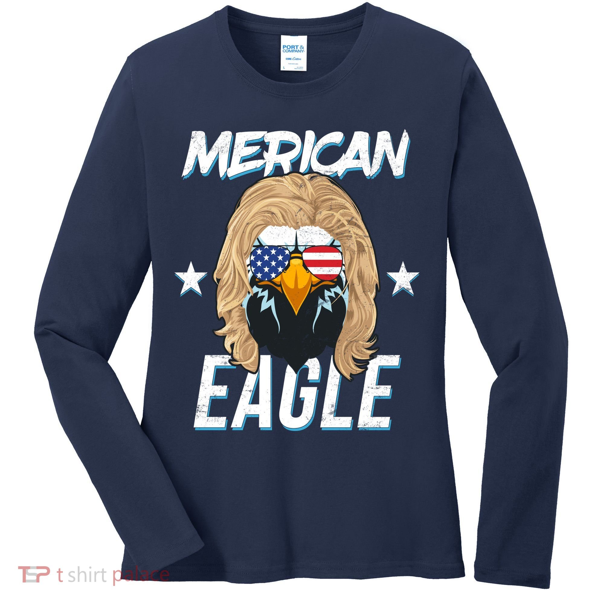 Merican Eagle Women's Long Sleeve Shirt