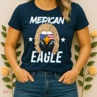 Merican Eagle Women's T-Shirt thumb 2