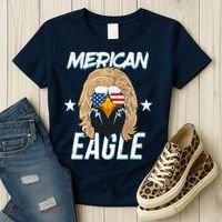 Merican Eagle Women's T-Shirt thumb 3