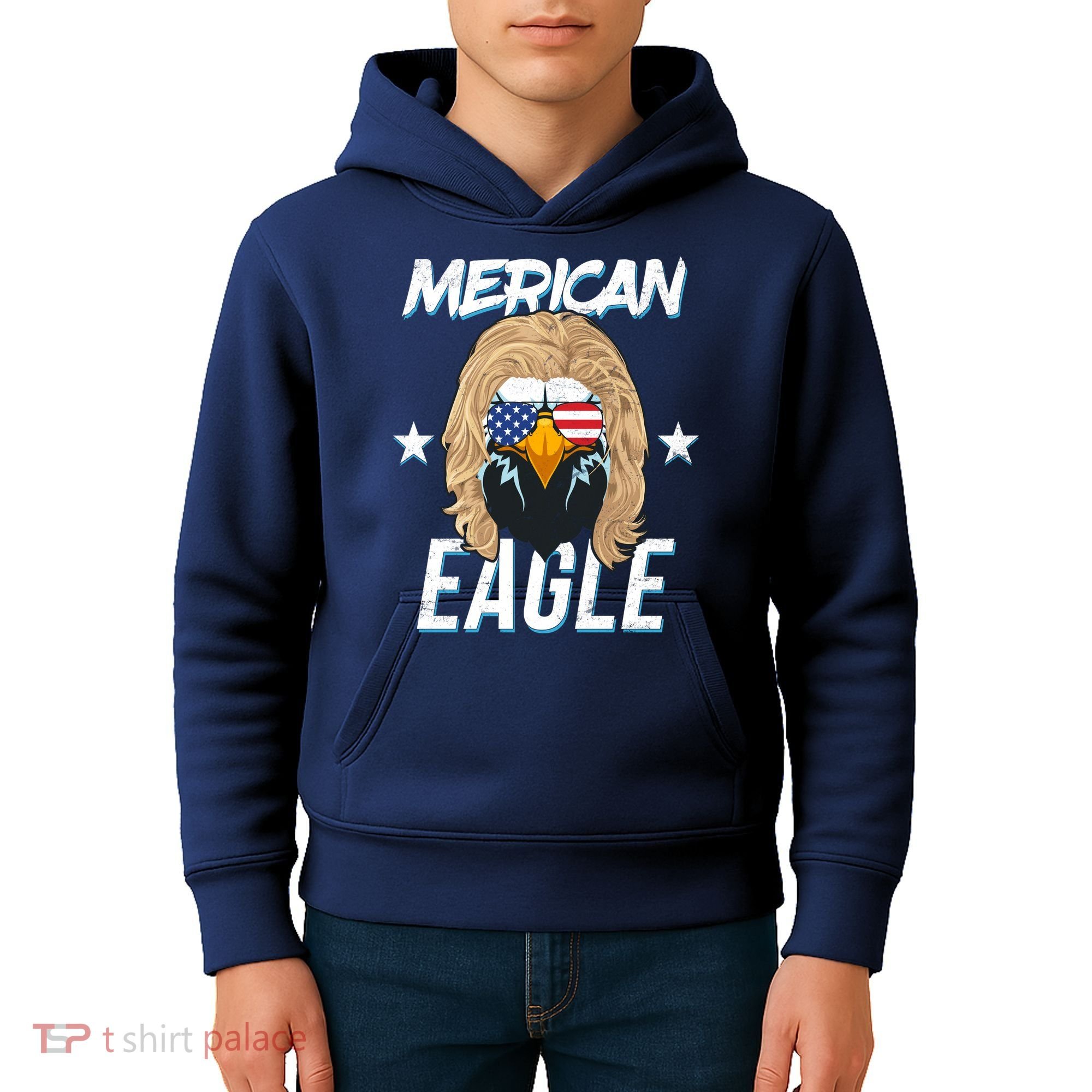Merican Eagle Kids Hoodie