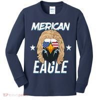 Merican Eagle Kids Long Sleeve Shirt thumb 0