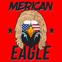 Merican Eagle Santa Hat thumb 1