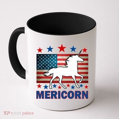 Mericorn American Unircorn Coffee Mug