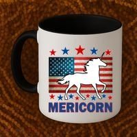 Mericorn American Unircorn Coffee Mug thumb 2
