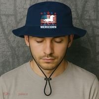 Mericorn American Unircorn Bucket Hat thumb 2