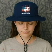 Mericorn American Unircorn Bucket Hat thumb 3