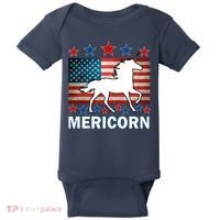 Mericorn American Unircorn Baby Bodysuit thumb 0