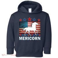 Mericorn American Unircorn Toddler Hoodie thumb 0