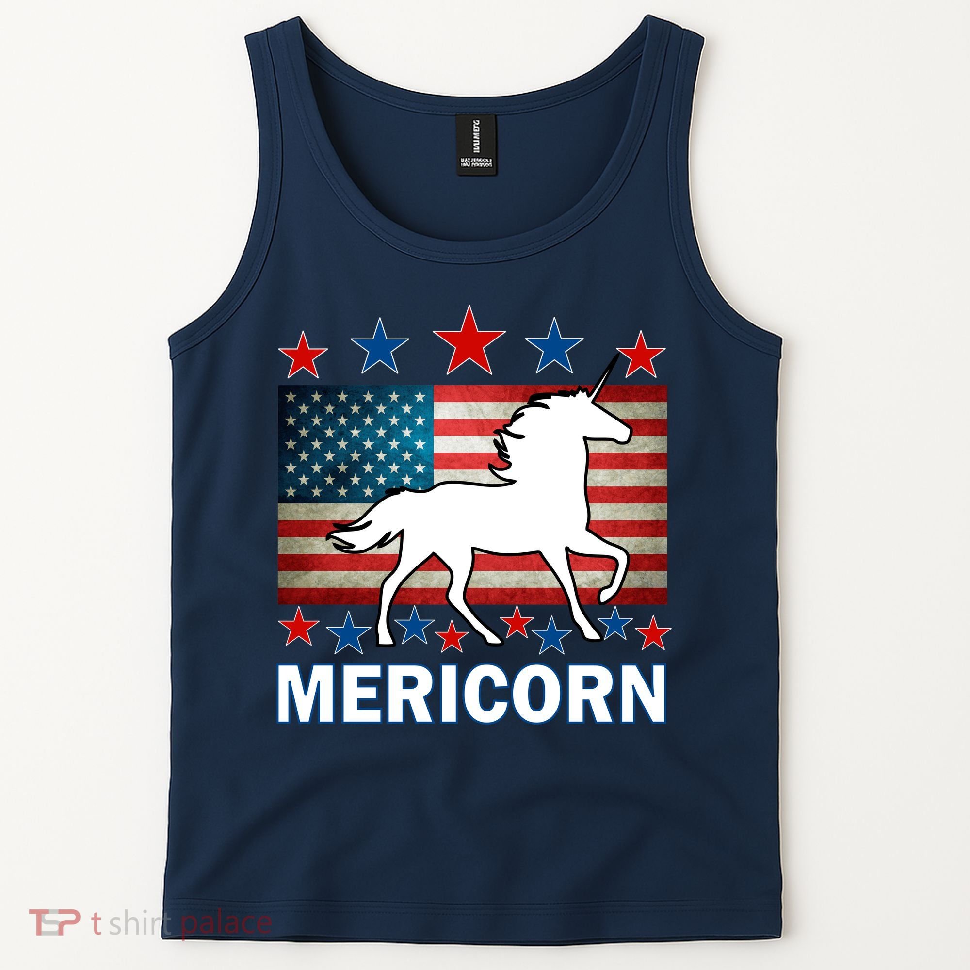 Mericorn American Unircorn Tank Top