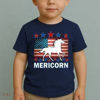 Mericorn American Unircorn Toddler T-Shirt thumb 2