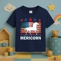 Mericorn American Unircorn Toddler T-Shirt thumb 3