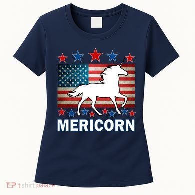 Mericorn American Unircorn Women's T-Shirt