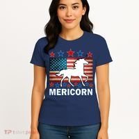 Mericorn American Unircorn Women's T-Shirt thumb 4