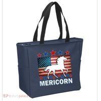 Mericorn American Unircorn Tote Bag thumb 2