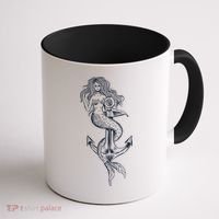 Mermaid Anchor Coffee Mug thumb 1