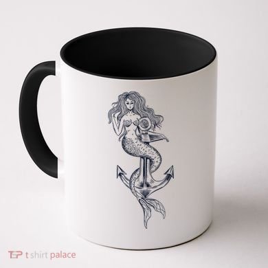 Mermaid Anchor Coffee Mug