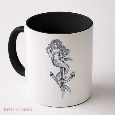 Mermaid Anchor Coffee Mug