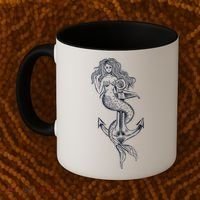 Mermaid Anchor Coffee Mug thumb 2