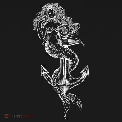 Mermaid Anchor Performance Fleece Hoodie