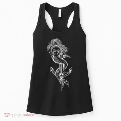 Mermaid Anchor Women's Tank Top