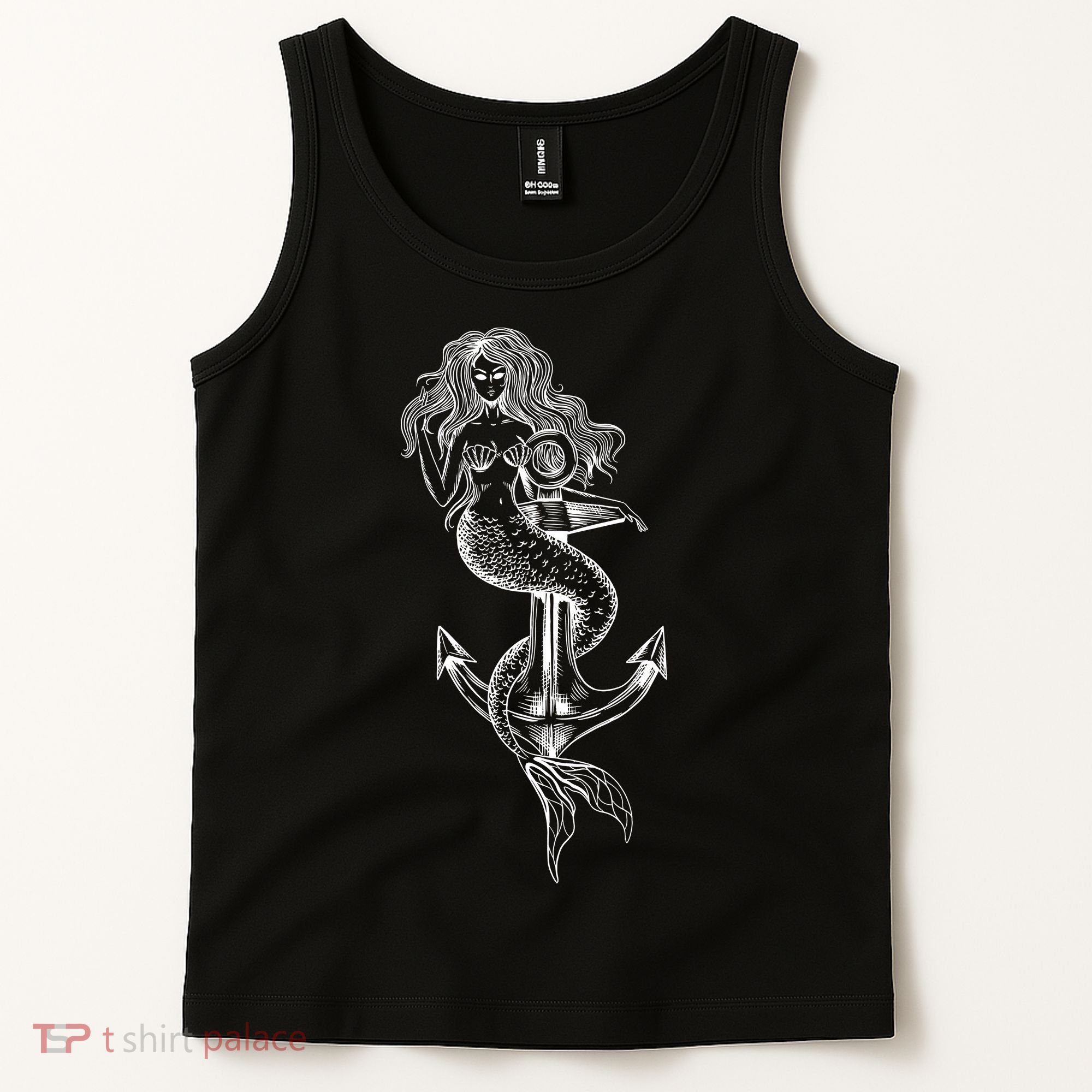 Mermaid Anchor Tank Top