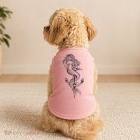 Mermaid Anchor Doggie Tank thumb 2