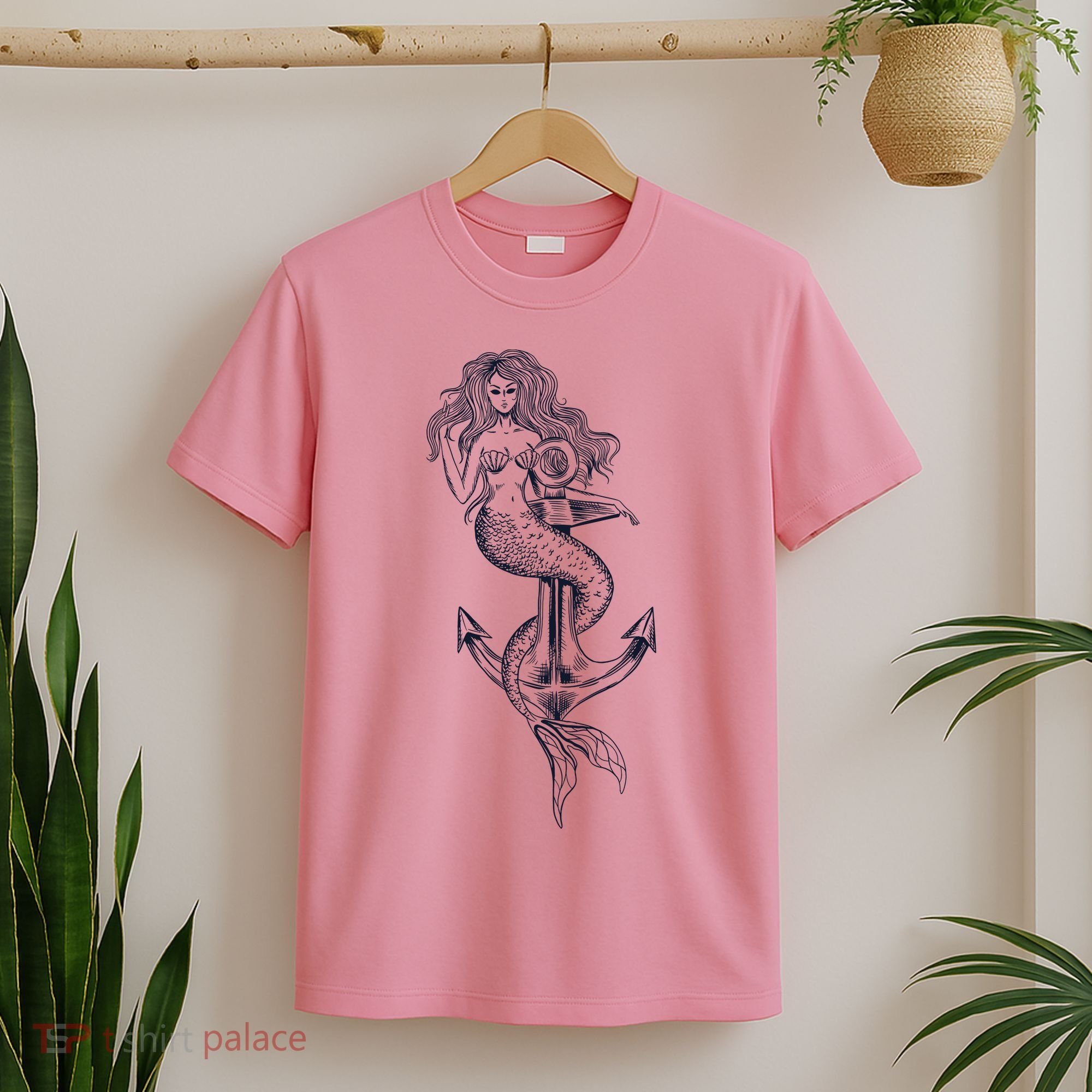 Mermaid Anchor T-Shirt
