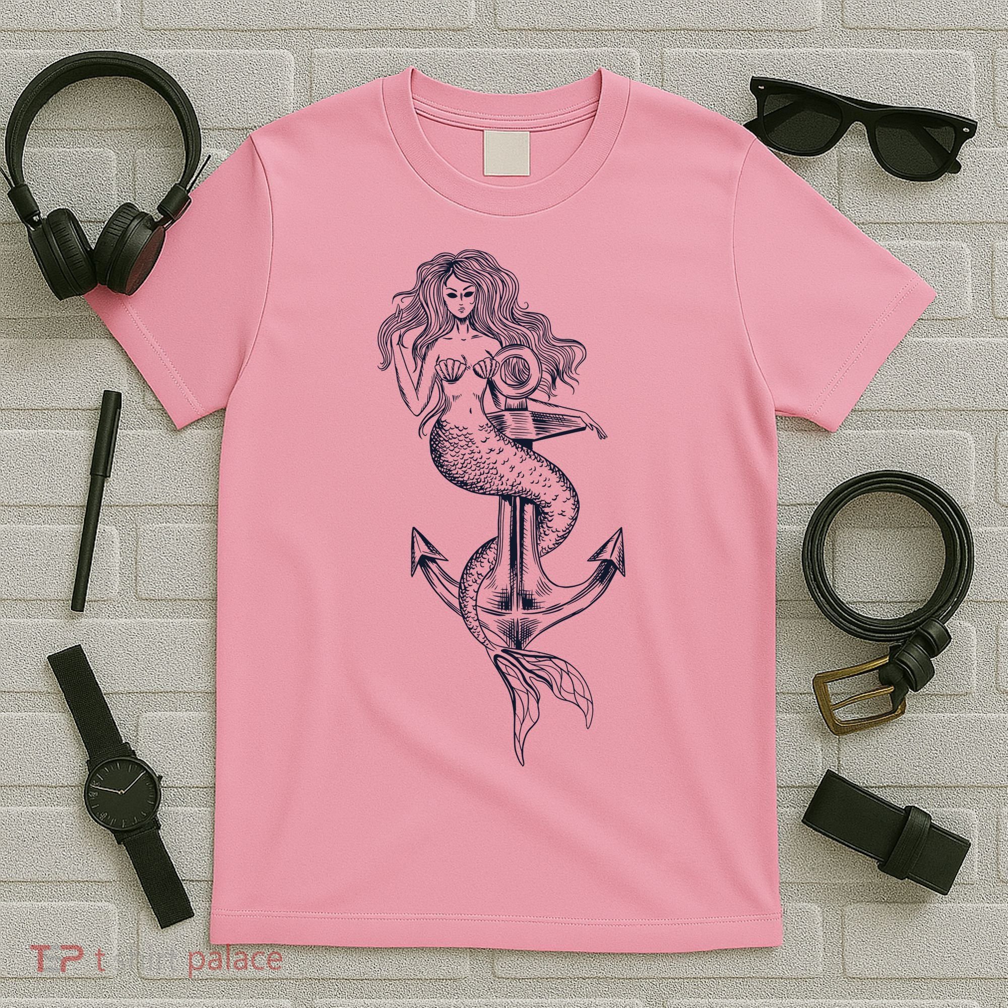 Mermaid Anchor T-Shirt