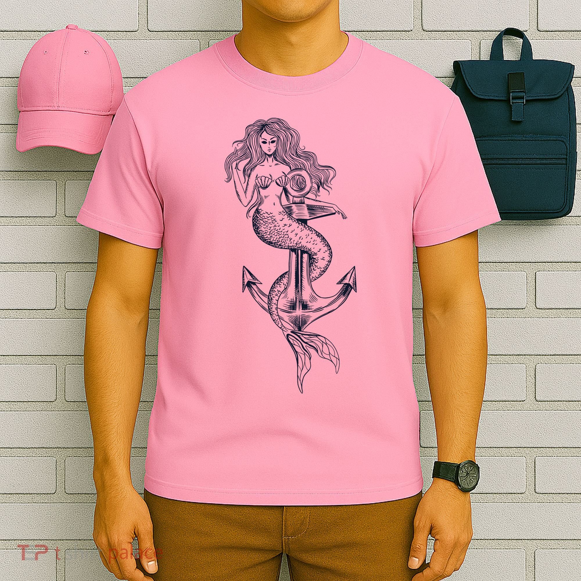 Mermaid Anchor T-Shirt