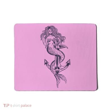 Mermaid Anchor Mousepad