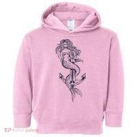 Mermaid Anchor Toddler Hoodie thumb 0