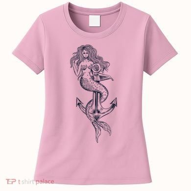 Mermaid Anchor Women's T-Shirt