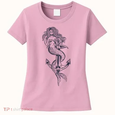 Mermaid Anchor Women's T-Shirt