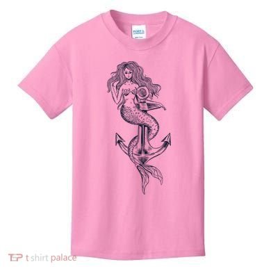 Mermaid Anchor Kids T-Shirt