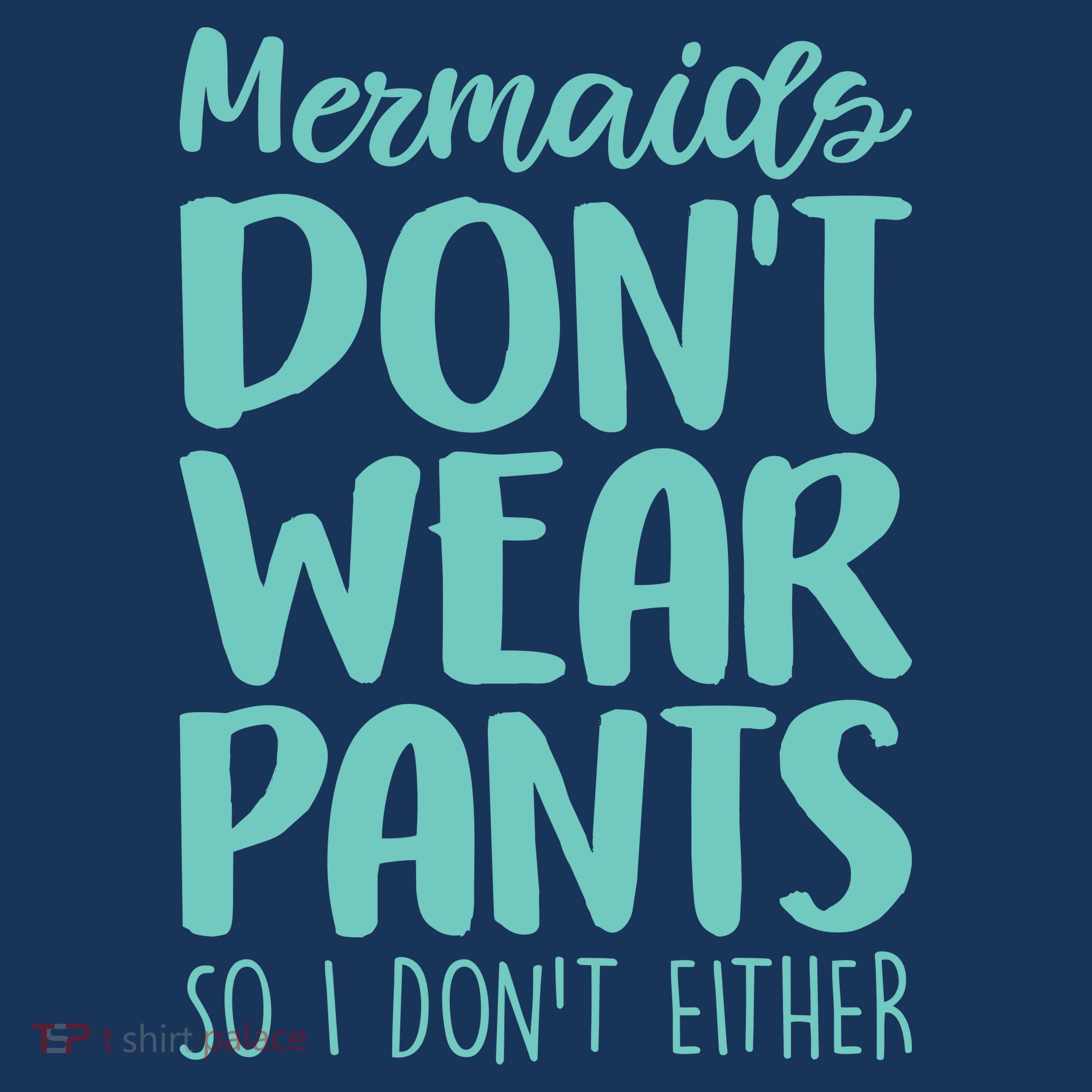 Mermaid Don't Wear Pants Kids Sweatshirt