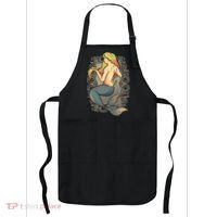 Mermaid Illustration Apron thumb 0