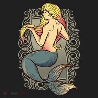 Mermaid Illustration Beanie thumb 2