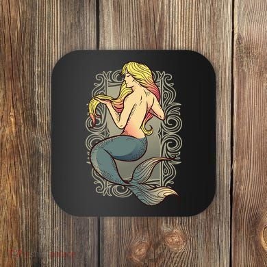 Mermaid Illustration Coaster