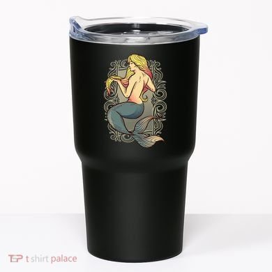 Mermaid Illustration Tumbler
