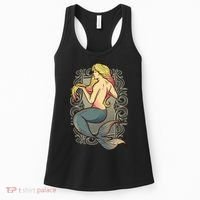 Mermaid Illustration Women's Tank Top thumb 0