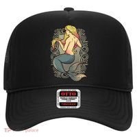 Mermaid Illustration Hat thumb 0