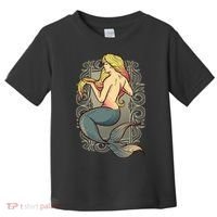 Mermaid Illustration Toddler T-Shirt thumb 0