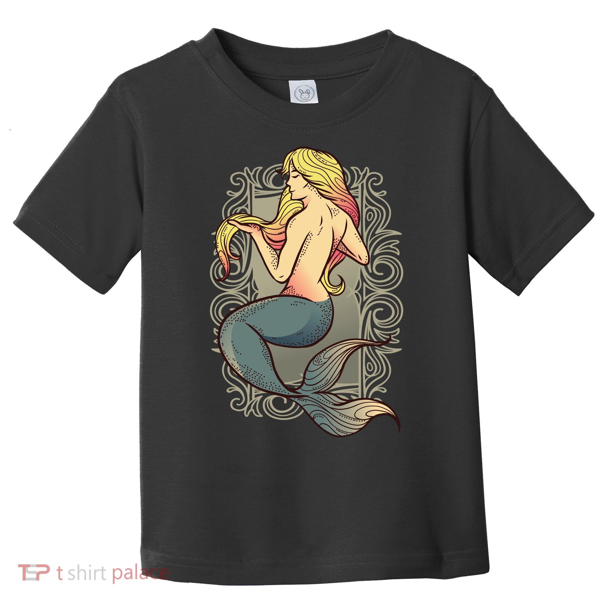 Mermaid Illustration Toddler T-Shirt