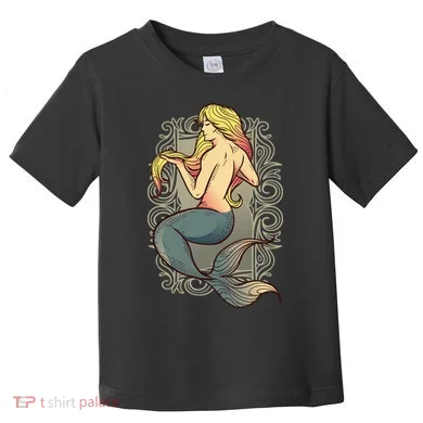 Mermaid Illustration Toddler T-Shirt
