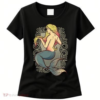 Mermaid Illustration Women's T-Shirt